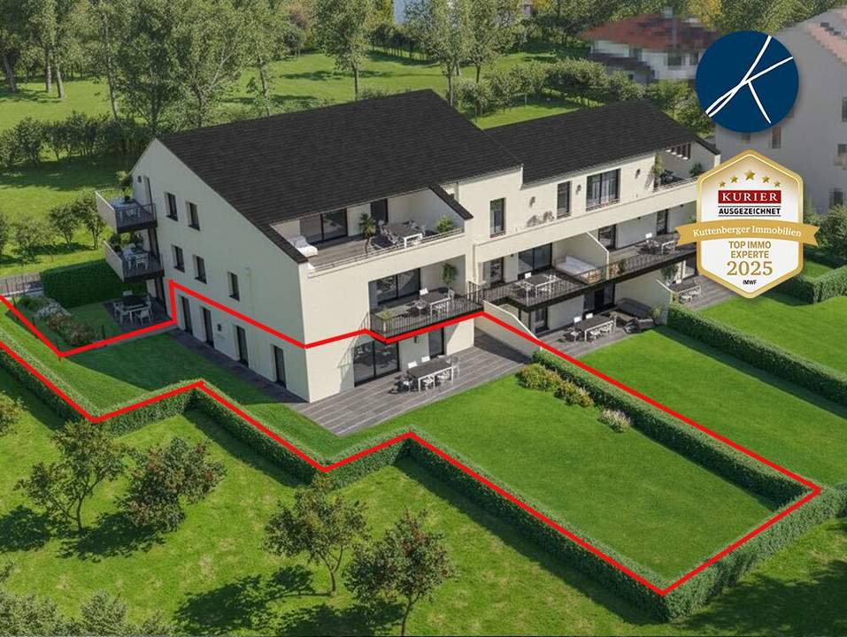 🌻🌼🌺Gartentraum mit 400m² Außenflächen und 7 Terrassentüren (Top 4) - Neubauprojekt am Kremser Steindl
