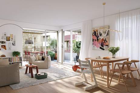 Provisionsfreie und sonnige Gartenwohnung im 1. Obergeschoß! Absolute Ruhelage mit Grünblick!, Wohnung-kauf, 268.770,€, 1230 Wien 23., Liesing