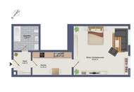 Wohnen im Grazer Trendbezirk Jakomini – großzügige Garconniere nahe City!