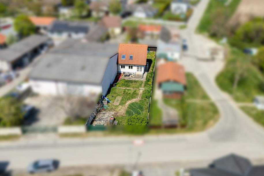 Charmantes Einfamilienhaus in Großhofen mit Garten, Terrasse, 4 Zimmer, unterkellert, Haus-kauf, 399.000,€, 2282 Gänserndorf