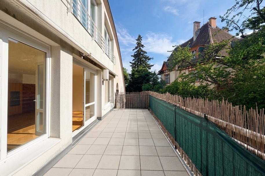 Appartement exclusif avec jardin privatif et terrasses dans un environnement résidentiel privilégié à Pötzleinsdorf / Exclusive Garden and Terrace Apartment in the Prestigious Green Residential Area of Pötzleinsdorf, Wohnung-miete, 3.249,38,€, 1180 Wien 18., Währing