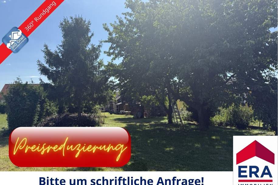 PREISREDUZIERUNG: 2034 Großharras - Idyllisches Landhaus mit großem Garten und Nebengebäuden, Haus-kauf, 169.000,€, 2034 Mistelbach