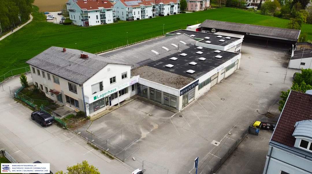 Gewerbliche Lagerfläche zur Vermietung - inkl. Werkstatt, Ölabscheider, Wohngebäude und mehr