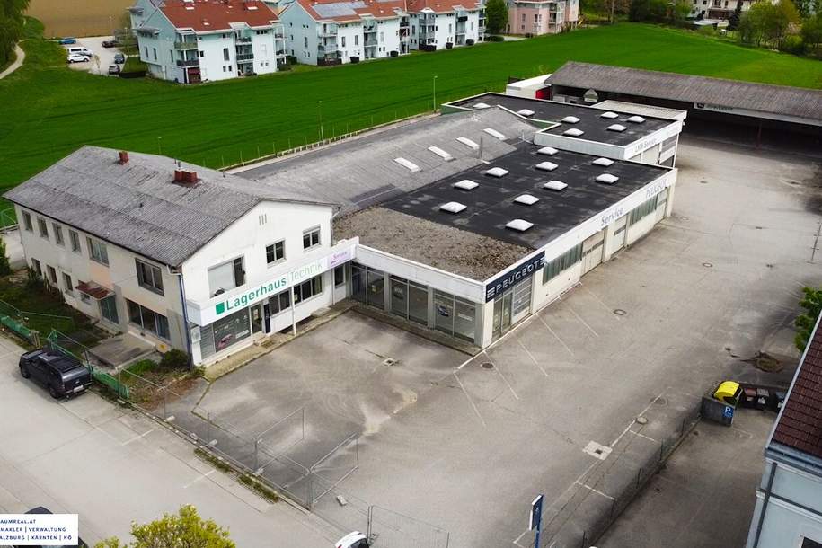 Gewerbliche Lagerfläche zur Vermietung - inkl. Werkstatt, Ölabscheider, Wohngebäude und mehr, Gewerbeobjekt-miete, 6.000,00,€, 4300 Amstetten
