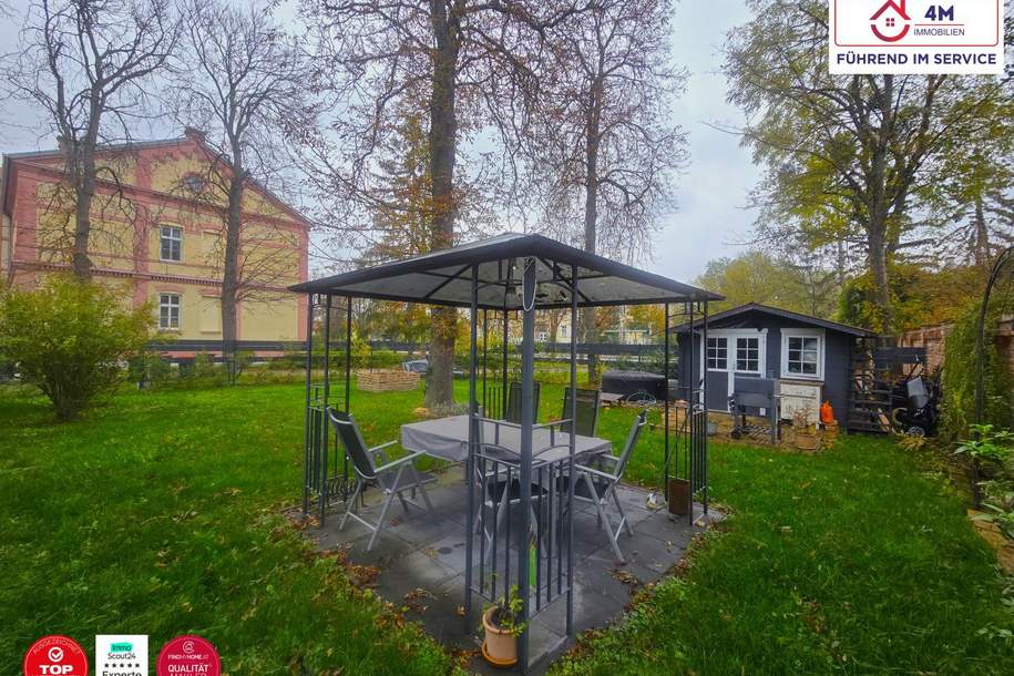 Exklusive Gartenwohnung in Toplage - Kernsaniert mit 320 m² Traumgarten!, Haus-kauf, 248.500,€, 2602 Baden