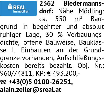 2362 Biedermannsdorf: