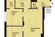 3-Zimmer-Wohnung mit Loggia und Balkon in ruhiger Seitengasse - nächst Josefstraße, St. Pölten!