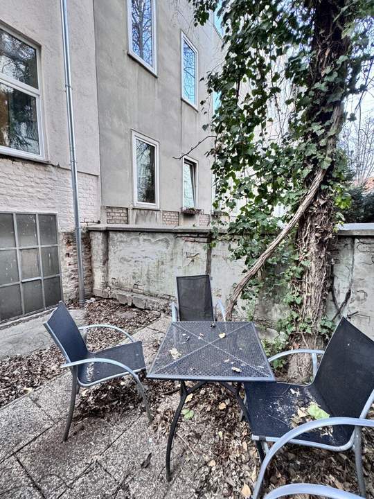 Hofseitige 2-Zimmerwohnung mit Terrasse