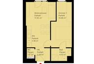 2-Zimmer-Neubauwohnung inkl Küche, Balkon Außenfläche und Kellerabteil / K3-37