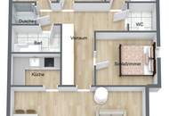 Zweitwohnsitz!- Wohntraum in der Skiregion Amade. Dachgeschosswohnung mit Garagenabstellplatz!