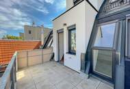 2 Zimmer Dachgeschoßwohnung mit Terrasse in Hofruhelage
