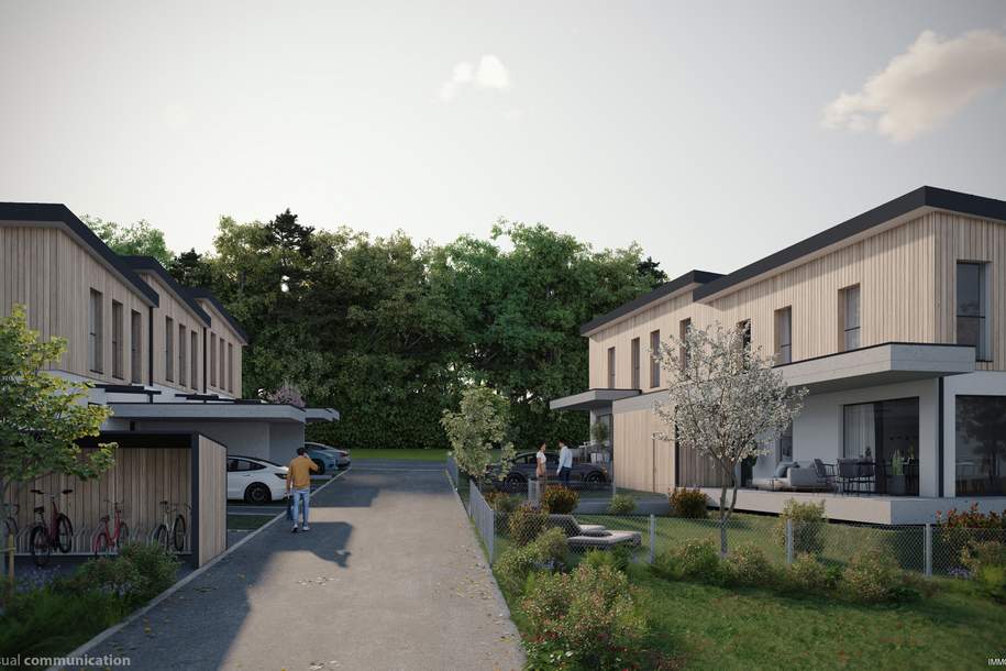 Exklusive Doppelhaushälfte Top B2 in Nußdorf-Zell am Attersee, Haus-kauf, 729.900,€, 4865 Vöcklabruck