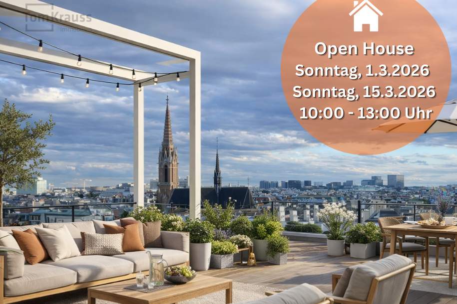 PENTHOUSE DER LUXUSKLASSE MIT POOL, Wohnung-kauf, 1030 Wien 3., Landstraße