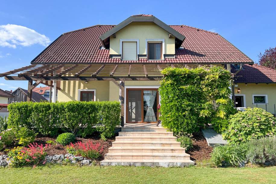 Komfort auf großer Fläche + Naturnähe + Erdwärmekollektoren, Haus-kauf, 950.000,€, 2100 Korneuburg