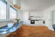 Modernes City-Living bei der UNO-City: Exklusive 3-Zimmer-Wohnung mit zwei Loggien
