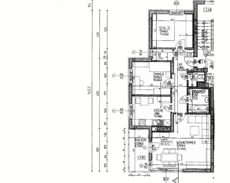 St. Pölten – Wohntraum mit 3 Zimmern und Balkon - KAUFOPTION