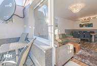 1100 Wien Barrierefreies, helles 4-Zimmer Penthouse mit 2 Terrassen, Ausblick und Klimaanlage