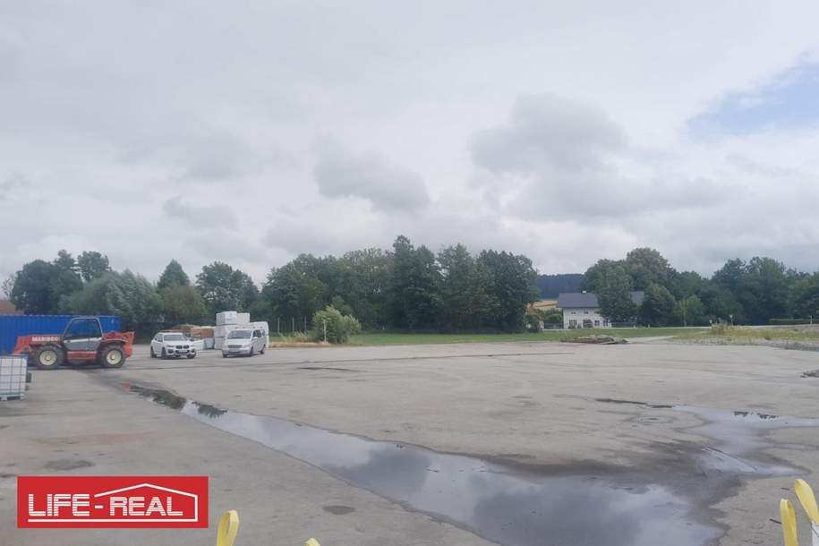 Gewerbegrundstück teilweise asphaltiert, Erweiterung möglich, Gewerbeobjekt-miete, 1.999,00,€, 5251 Braunau am Inn