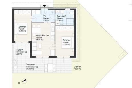 Barrierefreie 3-Zimmerwohnung mit Terrasse und Garten im sonnigen Südburgenland, Wohnung-kauf, 254.200,€, 7411 Oberwart