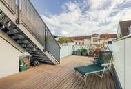 Freiraum über dem Servitenviertel: Großzügige DG-Maisonette mit herrlicher Aussicht und zusätzlichem Studio