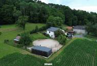 **Traumhaftes Einfamilienhaus mit Pferdestall, Koppel und großem Grundstück in Bocksdorf**