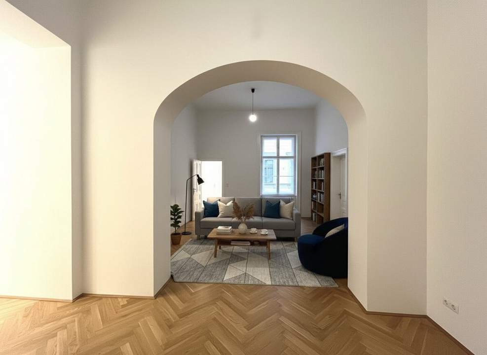 1010! Klassische 4-Zimmer Altbauwohnung mit 2 Bädern in toller Lage!