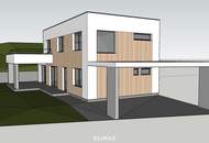 Baugrundstück mit genehmigtem Hausprojekt in Marz zu verkaufen