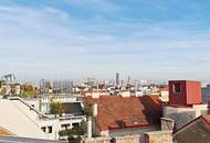 TERRASSENHIT, DACHGESCHOSS, 138 m2 Maisonette mit 45 m2 Terrasse, 3 Zimmer, Wohnküche, Wannenbad, Rembrandtstraße