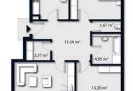3-Zimmer-Wohnung mit TG-AP Nähe Stadtzentrum