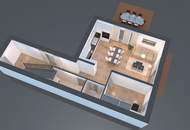 Luxuriöse Oase in 7000 Eisenstadt-Sankt Georgen: 5 Zimmer, 134.44 m², Erstbezug, Garten, Parkplatz, uvm. - WOHNTRAUM