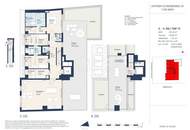 Luxuriöse Penthouse Wohnung mit großer Dachterrasse und Blick in die Weinberge!