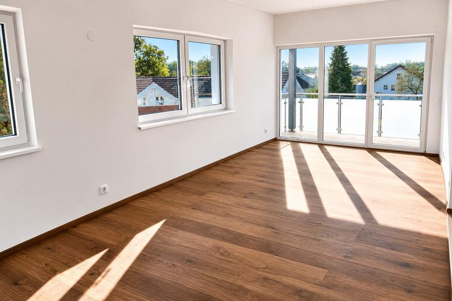 Moderne 2-Zimmer-Wohnung mit Südbalkon & Fußbodenheizung, Wohnung-miete, 880,00,€, 5230 Braunau am Inn