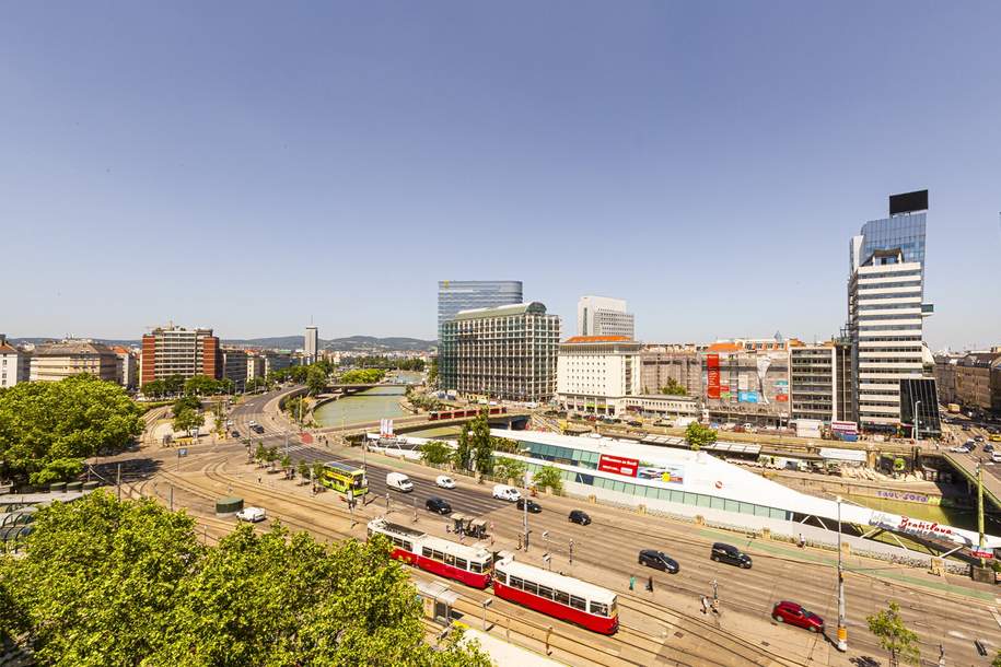 U1/U4 Schwedenplatz - charmantes Büro mit Fernblick im 7. Liftstock zu vermieten, Gewerbeobjekt-miete, 1.043,01,€, 1010 Wien 1., Innere Stadt