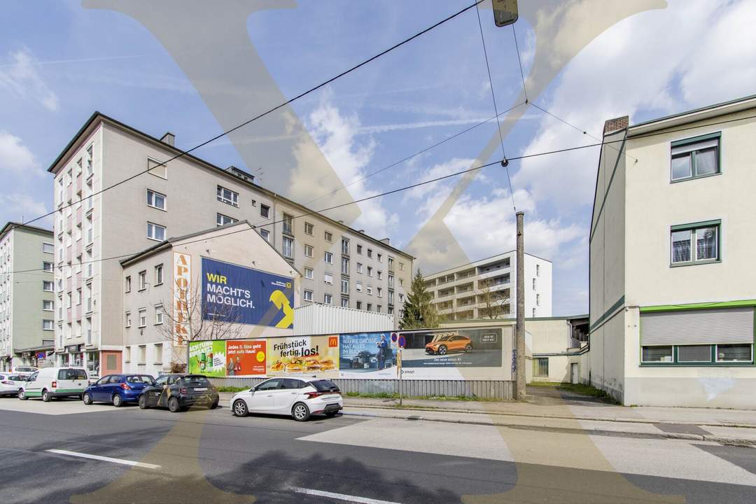 Attraktives Baugrundstück mit baubewilligter Planung in Linz zu verkaufen!