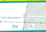 1.330 m² - Grundstück Nr. 2 ohne Bauzwang