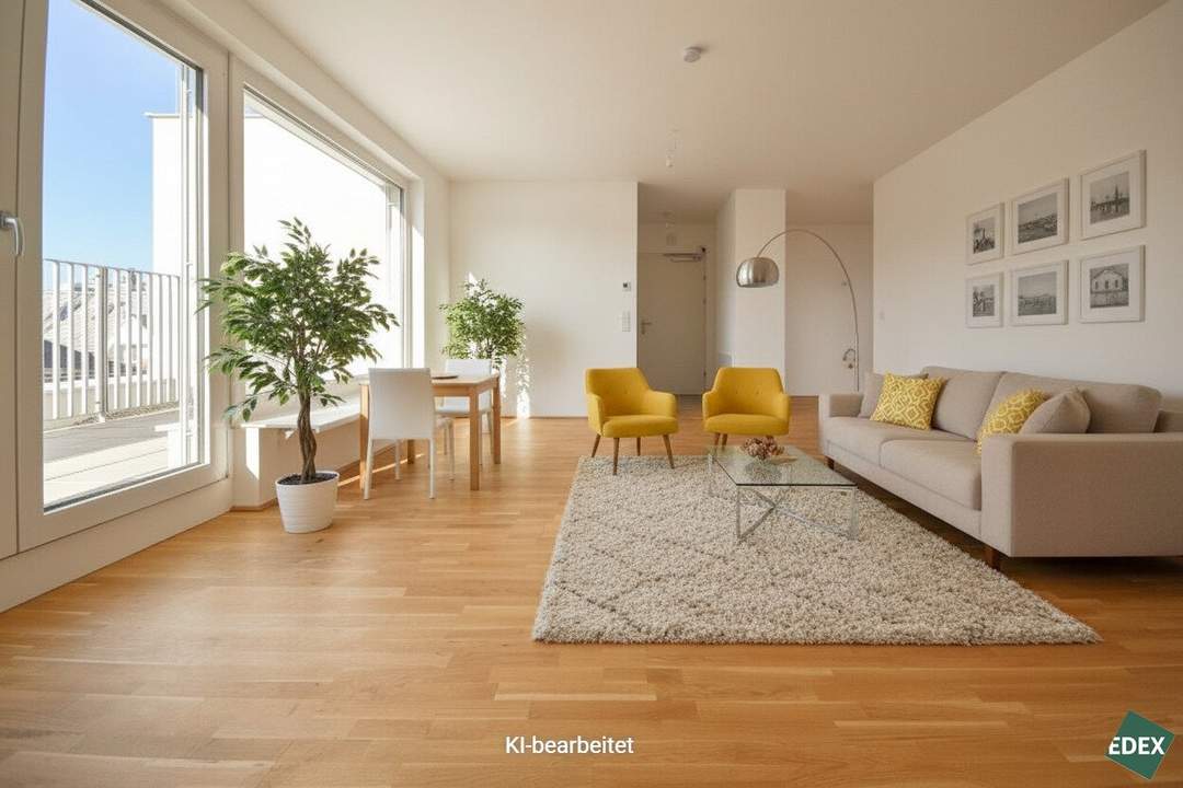UMS ECK 51 – Klimatisierte 3-Zimmer-Wohnung mit zwei Terrassen