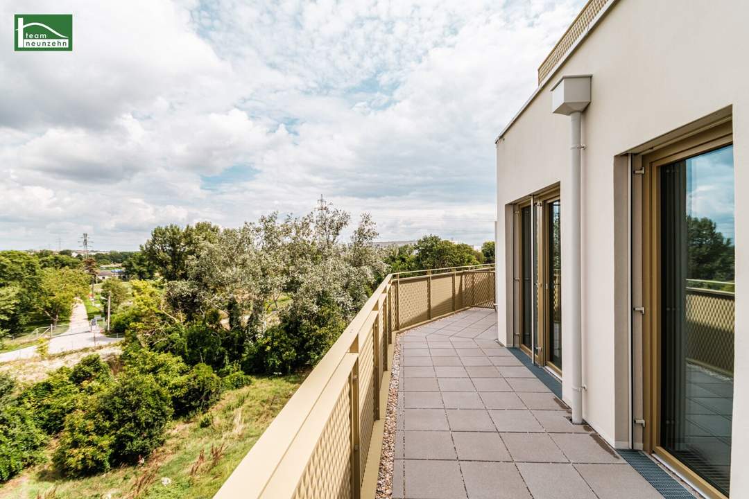 Entspannen Sie am Balkon mit traumhaften Weitblick - Grünruhelage im begehrten Hirschfeld - Provisionsfrei
