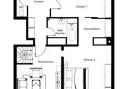 Stylische Dachgeschossmaisonette mit sonniger Terrasse und einzigartigem Grundriss | U4 + U6 + S Nähe |
