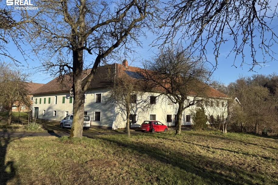 Großer Vierkanthof in St. Valentin, Haus-kauf, 390.000,€, 3350 Amstetten