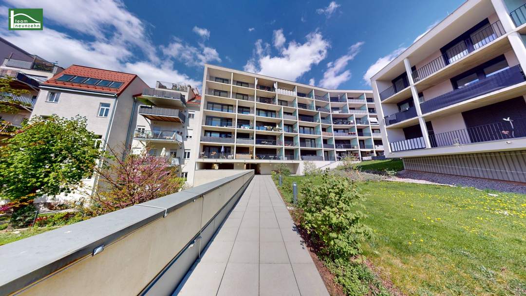 Entspannung im Innenhof, Urbanität vor der Tür – Styria Center