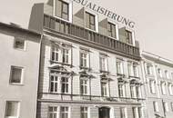Stadthaus mitten in Linz mit derzeit 10 Kleinwohnungen und baubewilligtem Aufstockungsprojekt für zusätzlich 6 Wohnungen