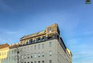 Bis Feb. 2028 befristet vermietete klimatisierte Dachgeschoss Maisonette mit 2 Terrassen und Kamin nahe Uno City!