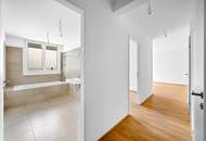 NEUBAU / NÄHE BAHNHOF FLORIDSDORF, U6 - Neue 74 m² EG-Wohnung mit ca. 15 m² Terrasse (Top 01)