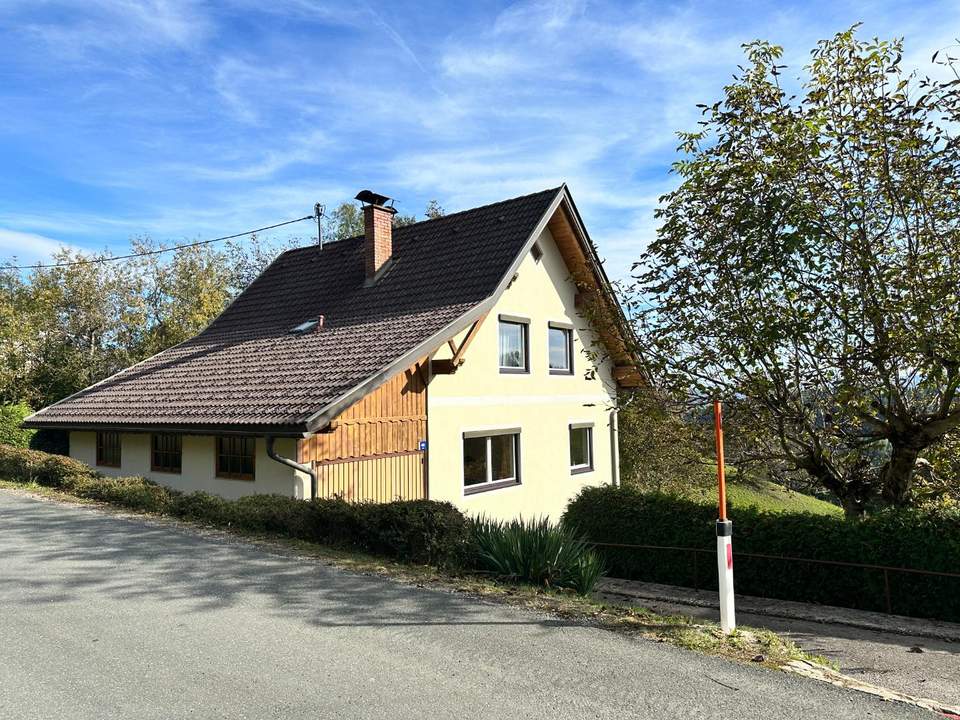 NEUER PREIS! Einfamilienhaus in Pustritz mit Blick zum Träumen