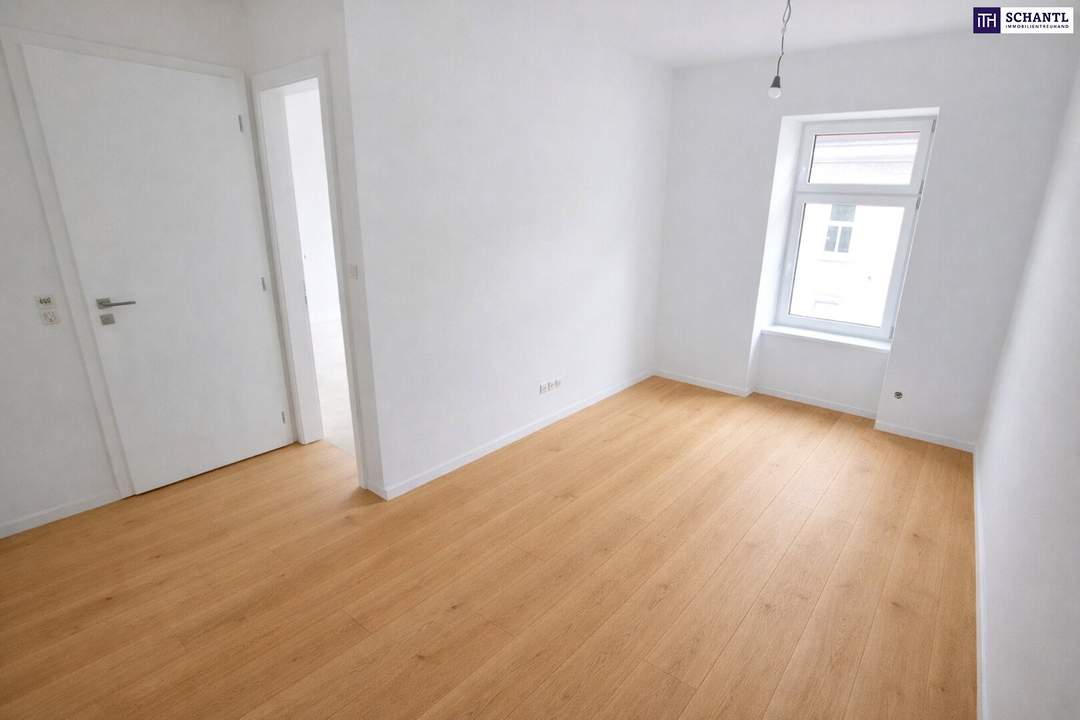 Neu sanierte 2-Zimmer-Wohnung mit Loggia &amp; effizienter Luftwärmepumpe in rundum revitalisiertem Altbauhaus in der Haberlgasse – jetzt besichtigen und begeistern lassen!