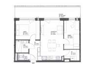 Pauschalmiete inklusive Warmwasser, Heizung & Kühlung - Moderne 3-Zimmer-Wohnung mit großzügigem Balkon und stilvoller Ausstattung