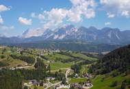 Atemberaubendes Panorama. Exklusives Baugrundstück mit unverbauten Blick auf das Dachsteinmassiv!