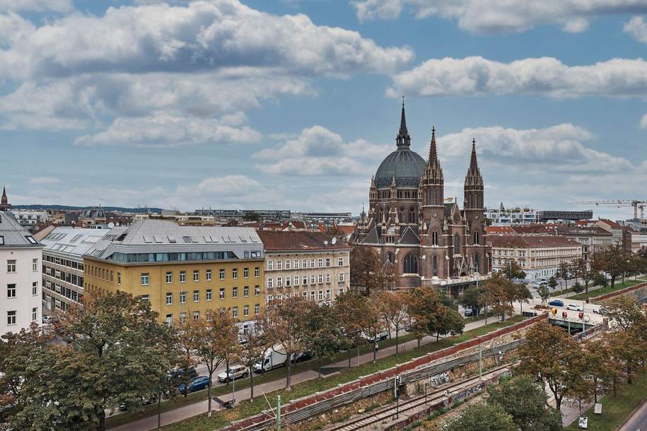 PANORAMABLICK über WIEN! Stilvolle 3,5 Zimmer Wohnung nahe der MARIAHILFER Straße mit MODERNSTER AUSSTATTUNG, Wohnung-kauf, 599.000,€, 1060 Wien 6., Mariahilf