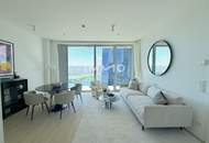 2-Zimmer-Panoramawohnung im 48. Stock mit Abendsonne und Weitblick bis Kahlenberg und Leopoldsberg