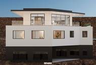 Exklusives Baugrundstück an der Donau mit fertigem Einfamilienhaus-Projekt